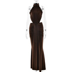 Robe longue dos nu Éléna