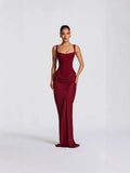 Robe longue bustier sculptante Nora