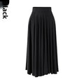Jupe longue plissée taille haute Clara