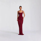Robe longue bustier sculptante Nora
