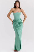 Robe longue corset Moni