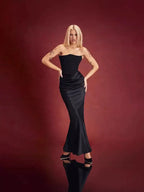 Robe longue corset Moni