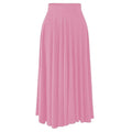 Jupe longue plissée taille haute Clara
