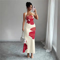 Robe longue imprimée Amaya