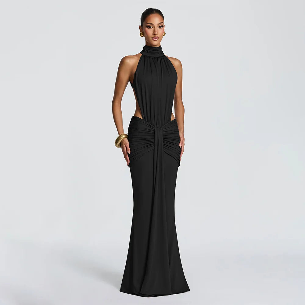 Robe longue dos nu Éléna